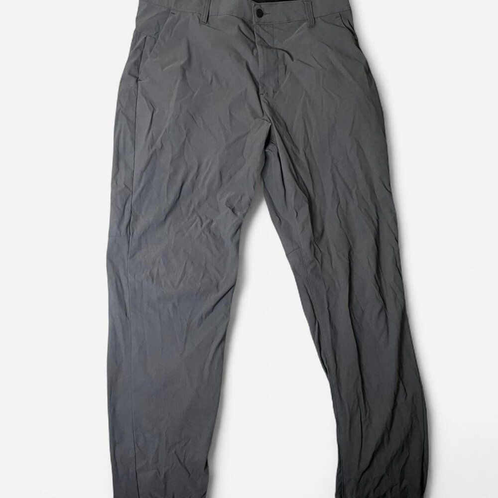 Projek Raw Tech Apparel Pants Mens Size 34 Gray Anti-Slip Waist Performance Golf